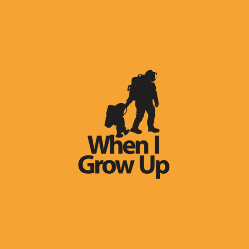 When I Grow Up Logo Design by blazzevic