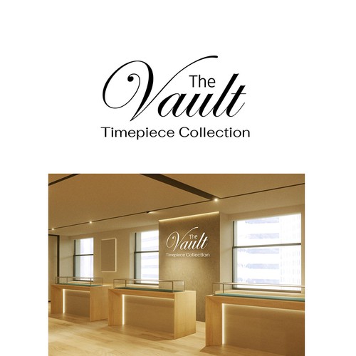 The Vault | Timepiece Collection Logo Contest Design by Logner