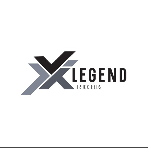 Legend X Truck Bed's Logo Design by Downeyz