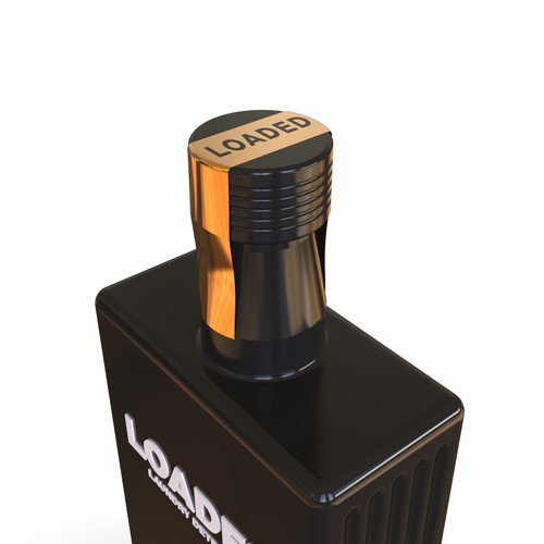 Masculine Cologne-Scented Laundry Detergent Bottle Diseño de Hamed.1