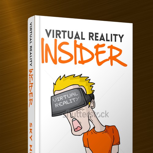 Create a Virtual Reality Book cover! Design by 9 Green Studio