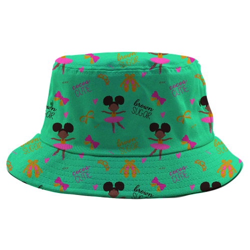 Bucket Hat Designs for Girls (black culture theme) Design by ash00 Designs