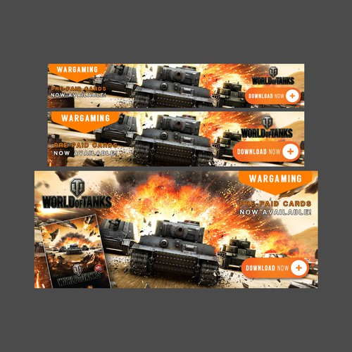 Create Wargaming Promo Banners Banner ad contest