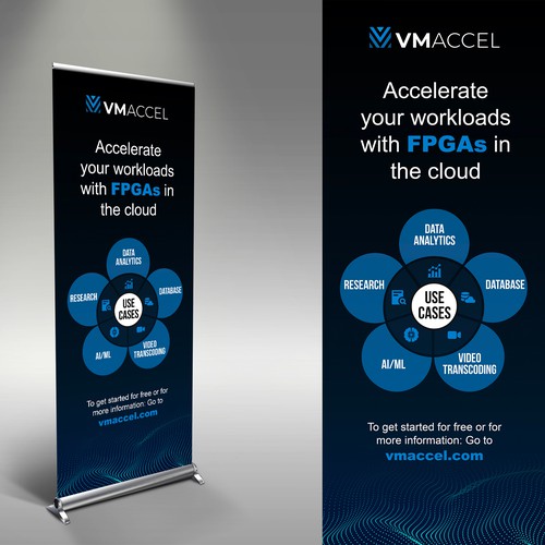 pull up banner needed for tech company Design by vsardju