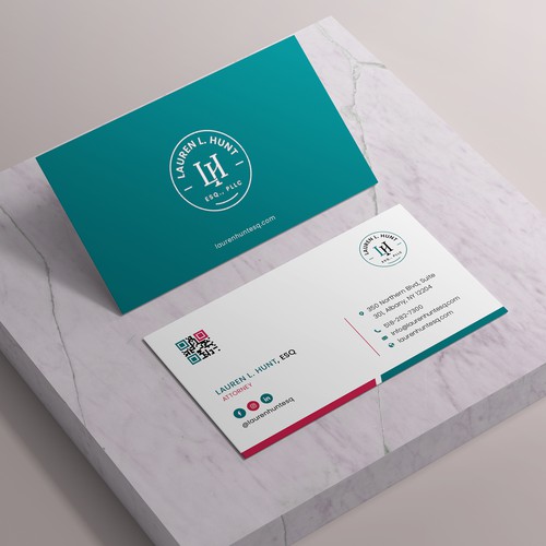 Design business cards and letterhead for a modern law firm Design by Saman Osama