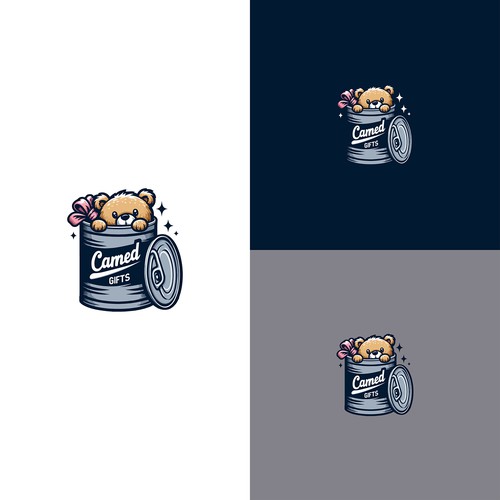 Create a fun logo for plush animals in a tin can Design by IIICCCOOO