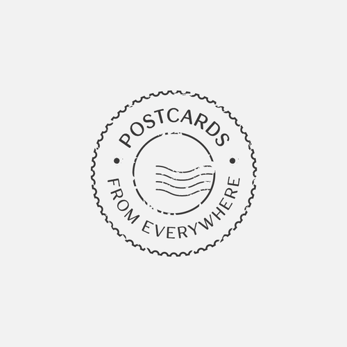 Postcards from Everywhere Logo Design by emilidea