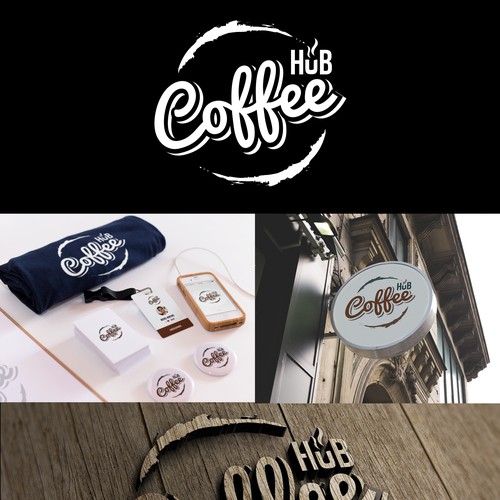 Designs Coffee Hub Logo & brand identity pack contest