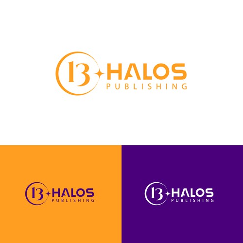 13 Halos Publishing logo Design by CU4TRO ™