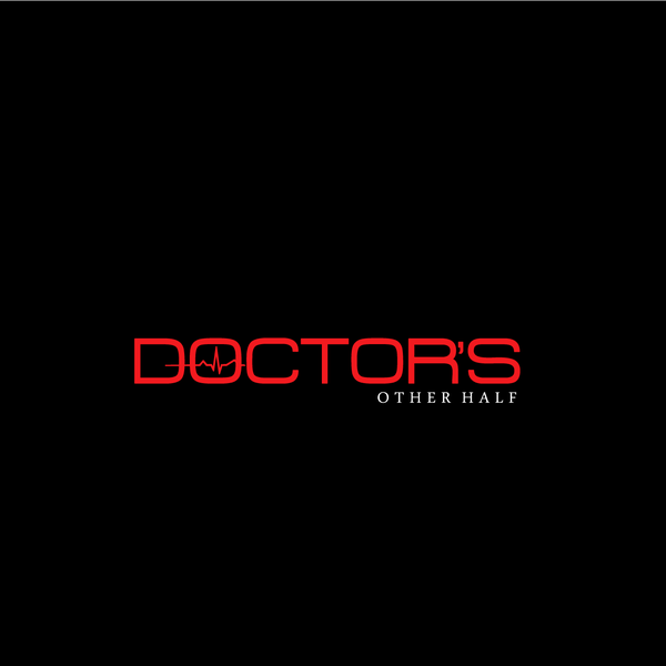 Create a catchy simple logo that captures a unique perspective of becoming a doctor