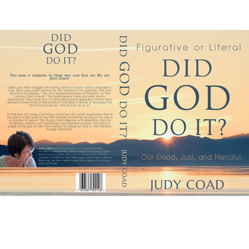 Design book cover and e-book cover  for book showing the goodness of God Design by kronopy