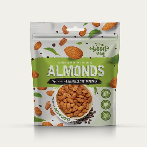 Designs | Design a standout packaging for a Nuts & Seeds Standee Pouch ...
