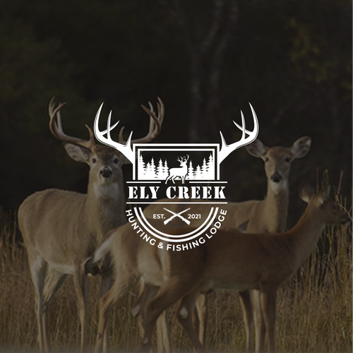 Hunting lodge Logo Design by kunz