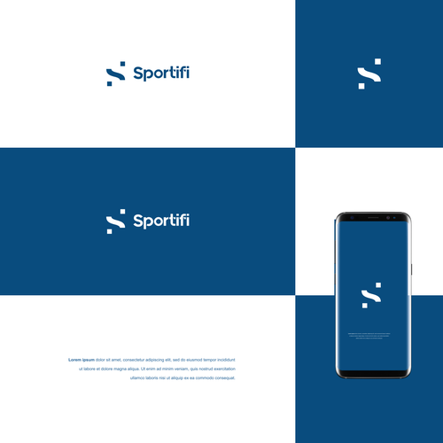 Design a sport app logo; app used for venue booking and player matching Design by a k i k o