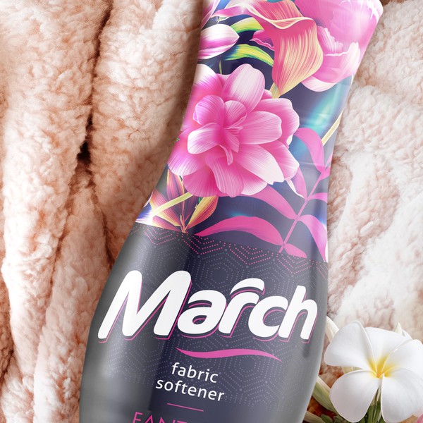 Design realizzato da garryveda.com intitolato "March fabric softener packaging design"