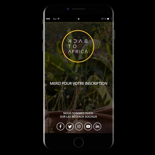 Landing page design contest entry by Ubaxis