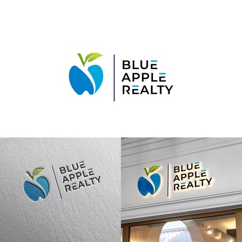 Modernize the Blue Apple logo (and “raise the bar”) Design by Toppstar