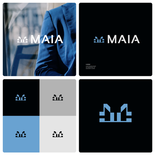 AI Group at MIT logo, looking for logo that will appeal to technical students. Diseño de casign