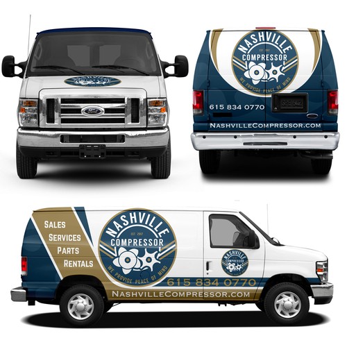 Van wrap for Industrial Service Company Design by ssrihayak