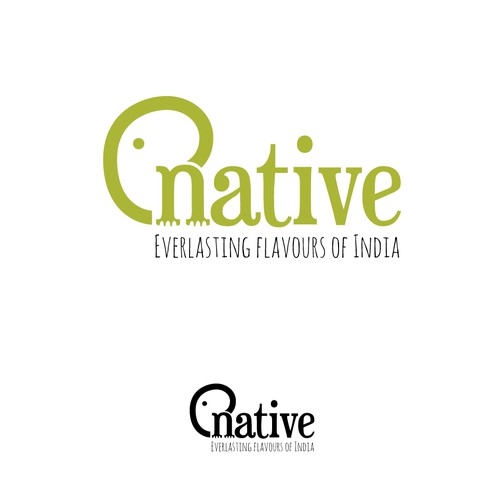 Logo for Food and beverage company focused on selling indigenous food products from all over India Design by Beppe064