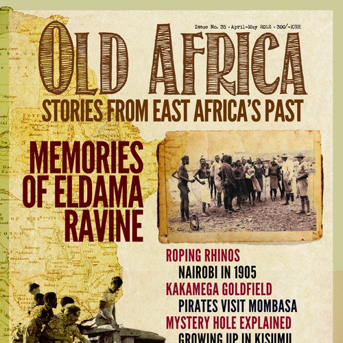 Help Old Africa Magazine with a new  Diseño de Ed Davad