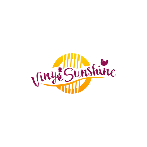 Vinyl Sunshine needs an uplifting retro, 60s/70s BAND logo Design by logologoan