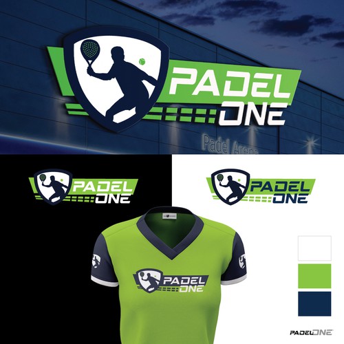 Modern Padel Center, design & Logo Design by Holladay Designs