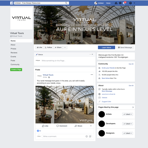 Facebook cover contest entry by GGeorgieva