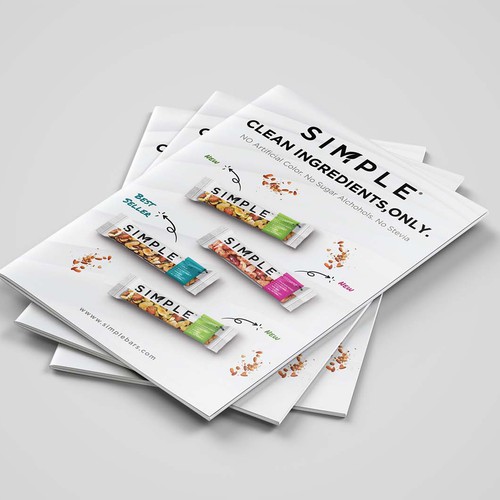 SIMPLE - Sell sheet Design by Alphabet ♥