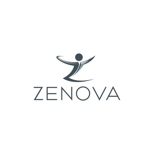 Zenova Logo: Revolutionary suite of health and wellness mobile apps Design by innovasyon