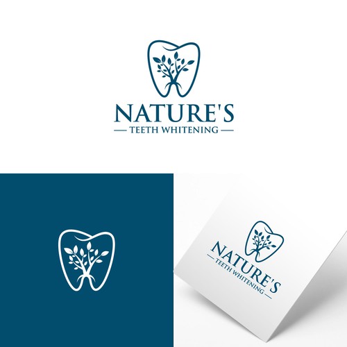 Nature's Teeth Whitening - Needs a Natural Company Logo Design by Web Hub Solution