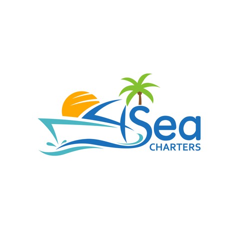 New Florida Keys Charter Boat Logo! Design by Louka.