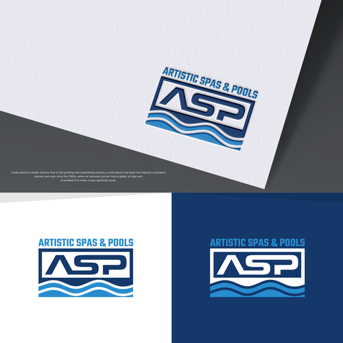 Design a classy logo for a custom pool builder Design by sabhu07