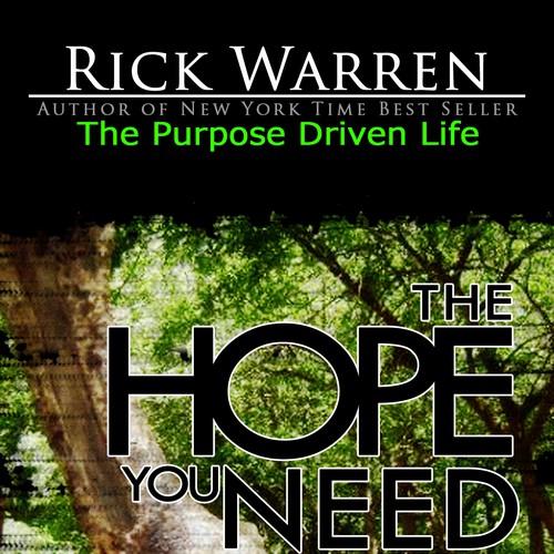 Design Rick Warren's New Book Cover デザイン by LesterG