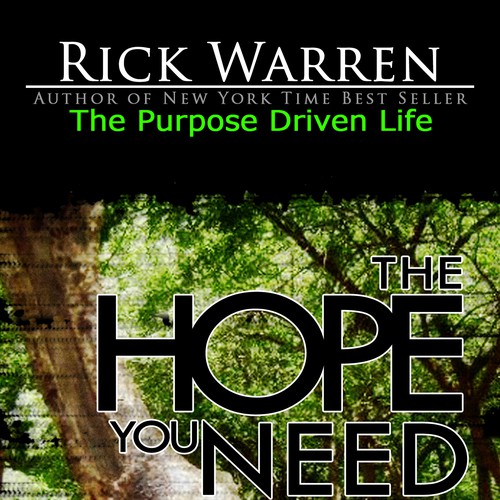 Design Rick Warren's New Book Cover Design by LesterG
