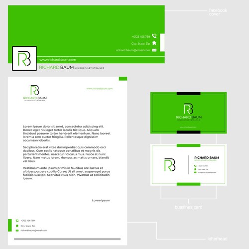 Logo & brand identity pack contest entry by nsl.