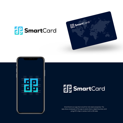 Logo & Branding for New Digital Business Card App Design by Mr.Bug™