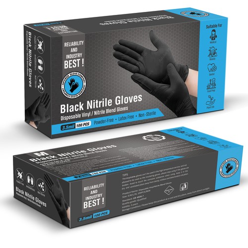 Design Retail Box for Glove Company Industrial, Sleek, Eye Catching Design by Rajith Shantha