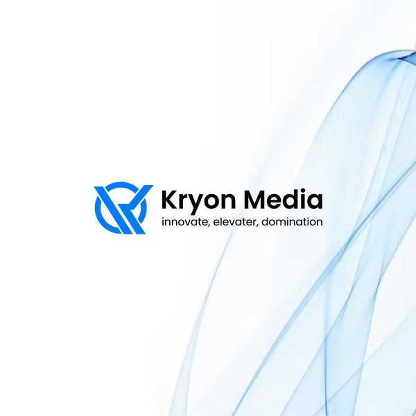 Kryon media logo design