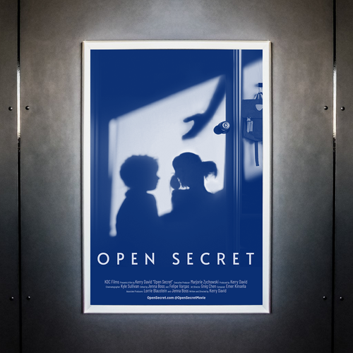 Design a poster for the documentary Open Secret Design by CreamCreative