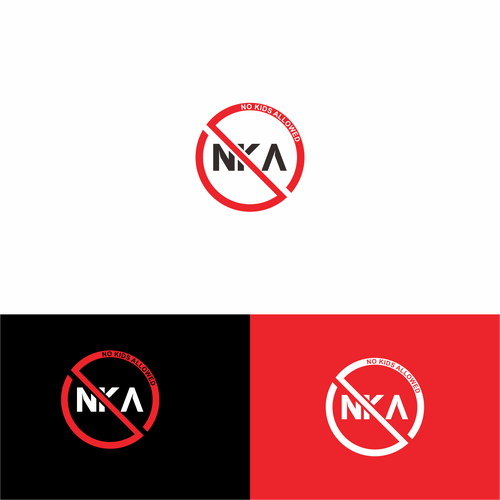 DJ Name Logo Needed for Marketing- NKA (No Kids Allowed) Design by Best Rizqie