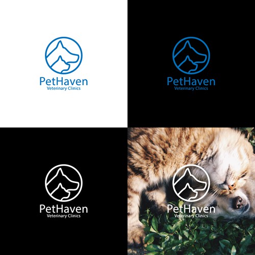 PetHaven Veterinary Clinics Logo Contest Design by MrDedo