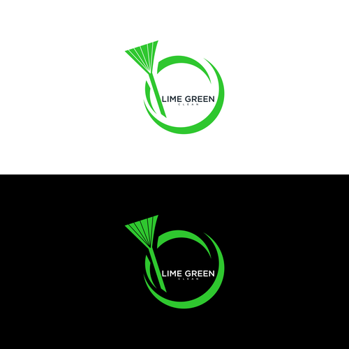 Lime Green Clean Logo and Branding Design by Clororius