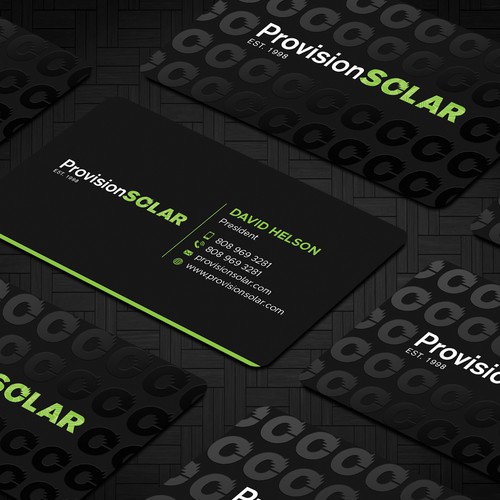 Solar Business Cards Design by Design"Glory"