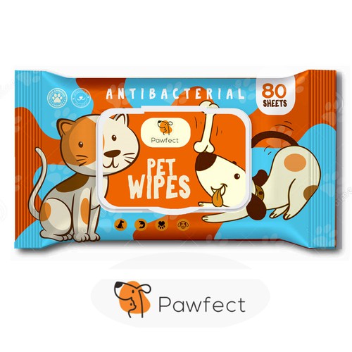 PAWFECT--the perfect pet brand Design by Ozike