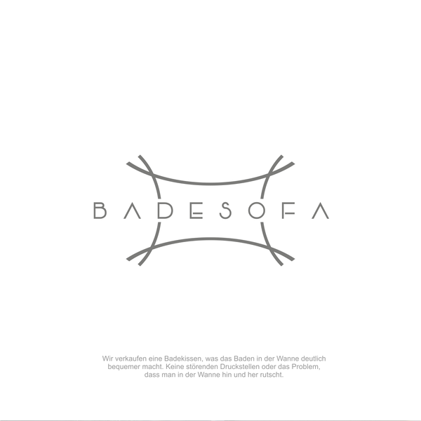 Design by Khalif™ titled "BADESOFA  Logo"