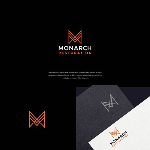 Design a modern clean logo package for a restoration company Design by Danny A