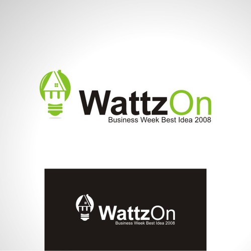 Help WattzOn (BusinessWeek Best Idea 2008) with a new logo Design by Songv™