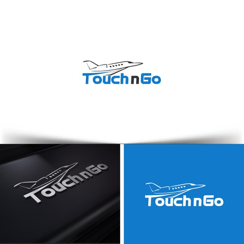 Yacht Name Logo & Lettering - Touch n Go Design by Web Hub Solution