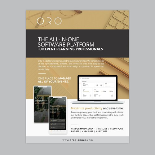 Creative Magazine Ad for A High Tech Platform Design by Dzine Solution